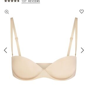 Skims Ultimate Collection Push Up Strapless Bra